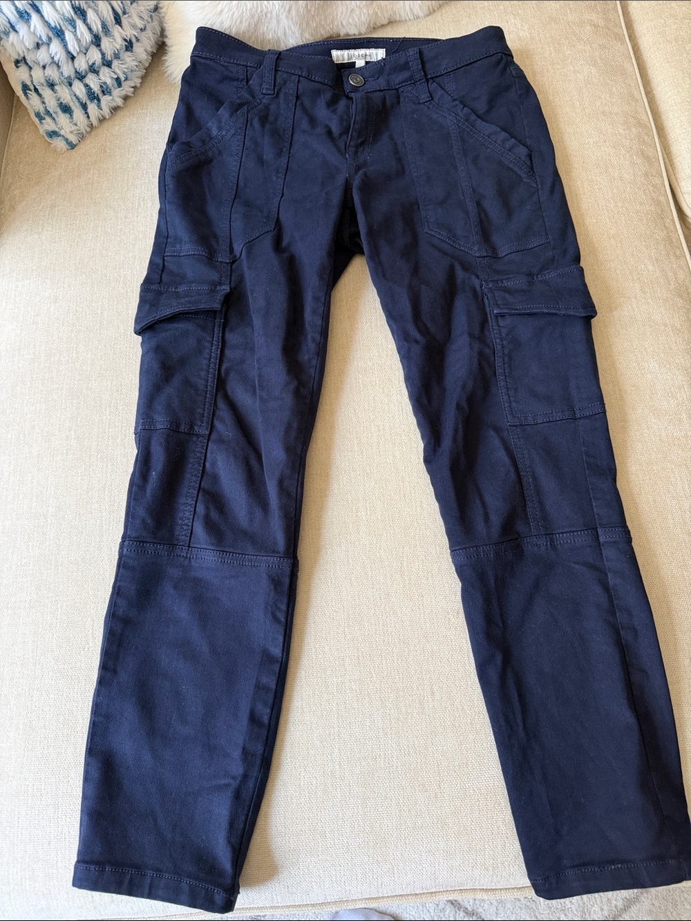 Joie Navy Cargo Pants - Classic Utility Style